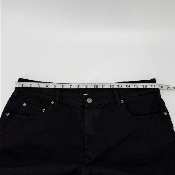 DG By Diane Gilman Womens Embroidered Crop Jeans Black Stretch 16W Stretch Boho - Picture 2 of 12